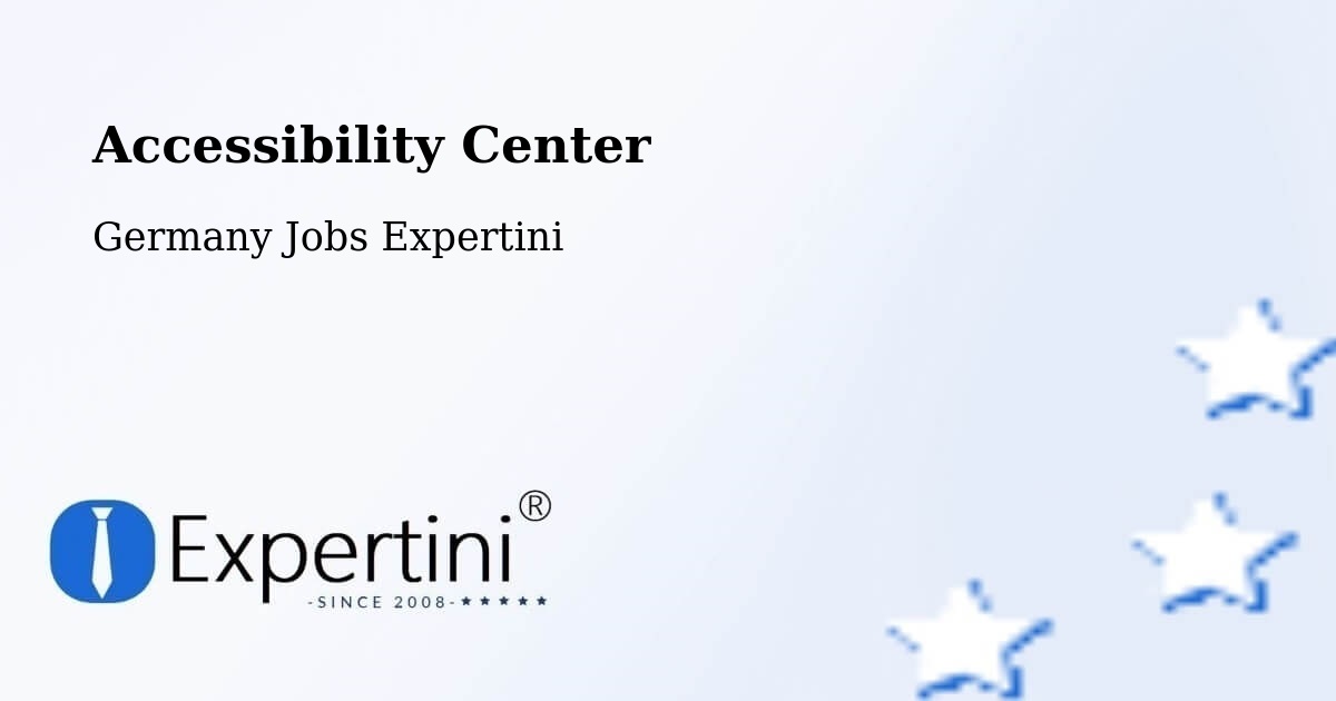 Accessibility Statement – Edesheim - Germany Jobs Expertini