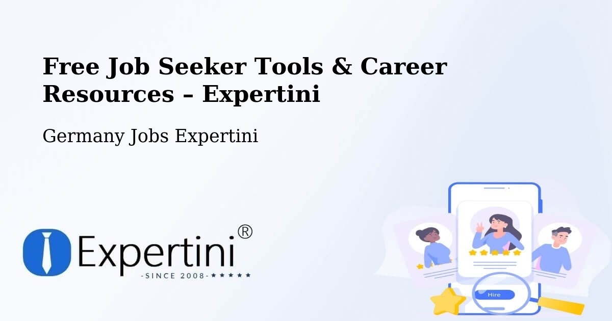 Free Job Seeker Tools & Career Resources – Edesheim - Edesheim, Germany Jobs Expertini