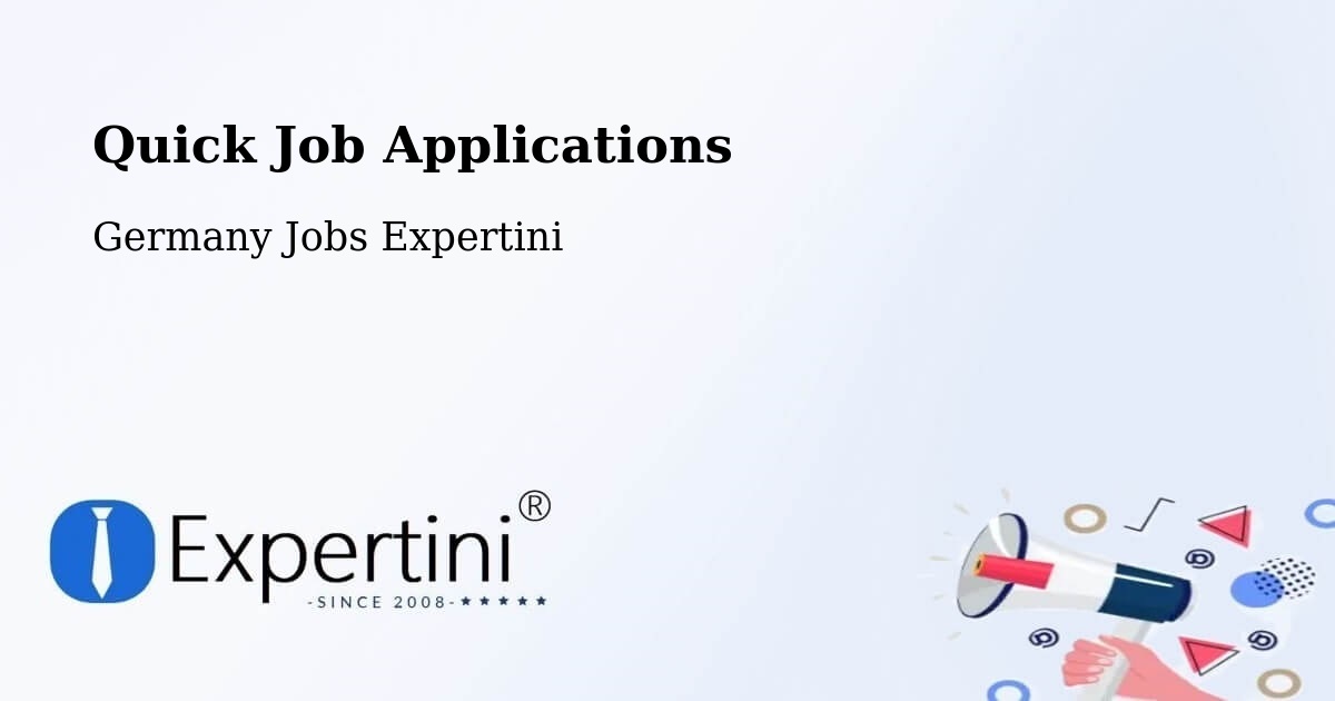 Quick Apply Feature – Edesheim - Germany Jobs Expertini